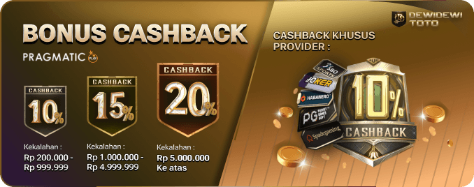 BONUS CASHBACK
