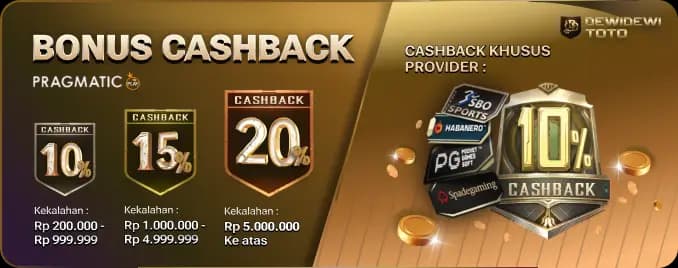 3# CASHBACK LIVEGAME